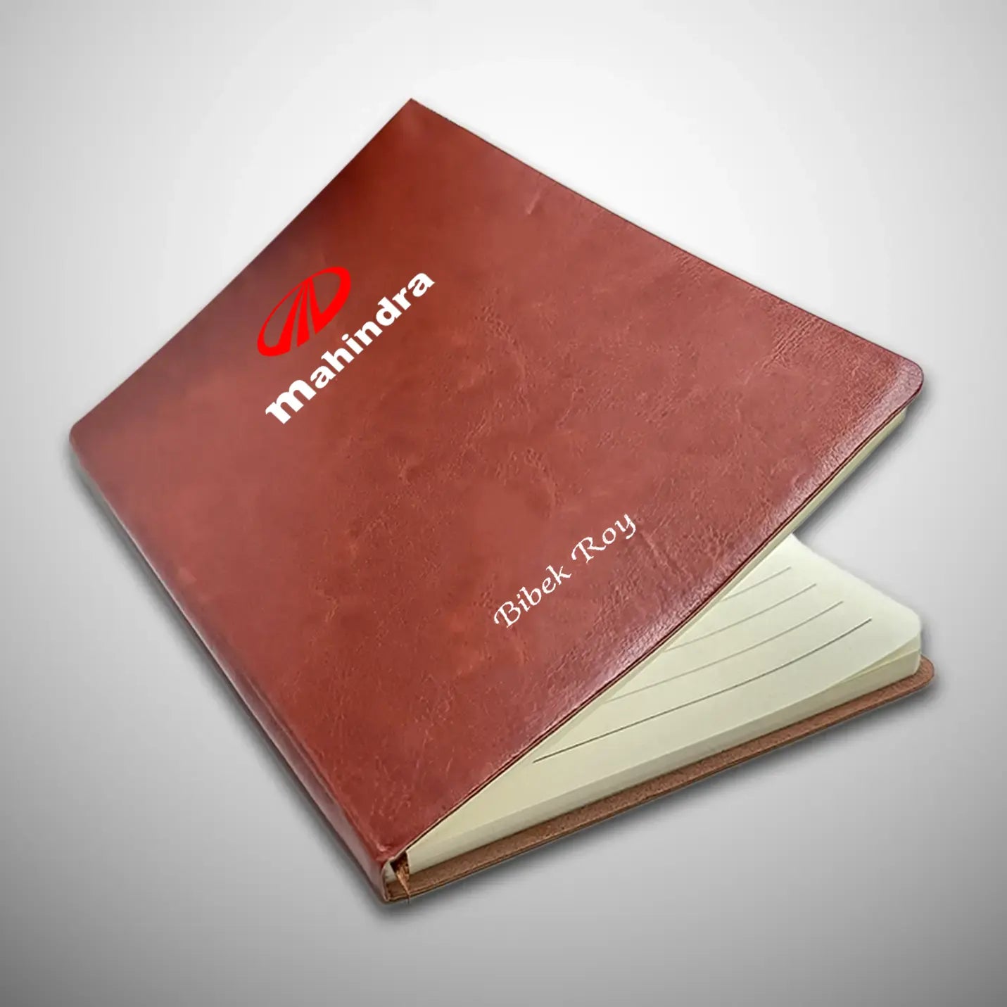 Top-tier Tan A5 Executive Diary with Brand logo Img 3